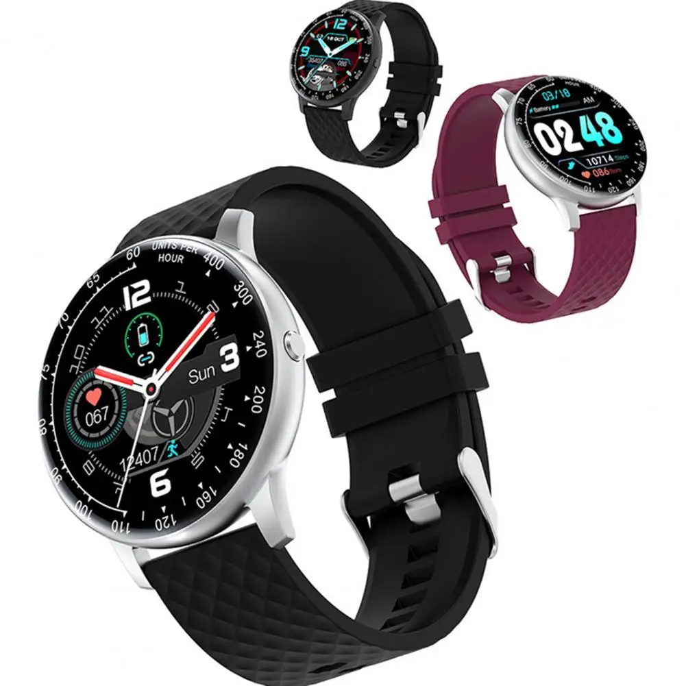 

H30 Smart Watch Round IP68 Waterproof Portable Music Blood Oxygen Heart Rate Monitor Watch for Men Women