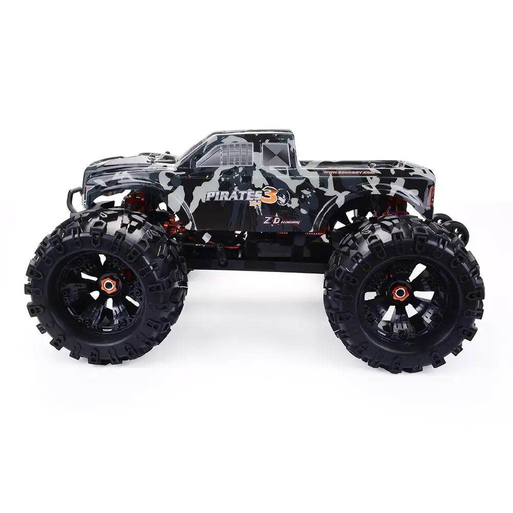 RCtown ZD Racing MT8 Pirates3 1/8 2 4G 4WD 90 км/ч электрический бесщеточный ру автомобиль