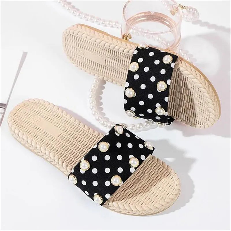 

Large size flat womens slides 2021 summer new women's sandals fashion platform slippers women shoes casual slipper beach shoes