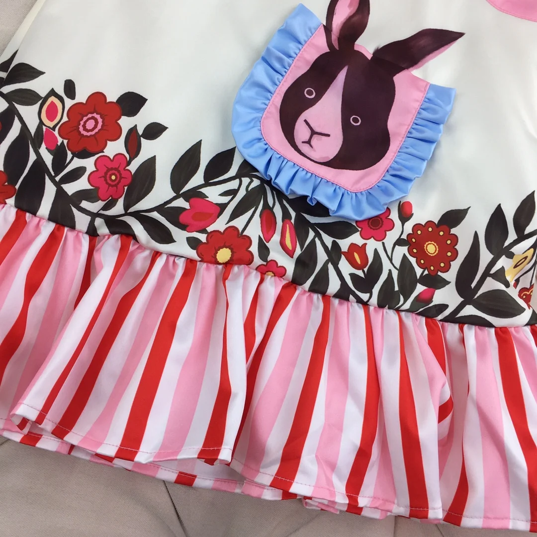 

High end Garden Tea baby dress lovely girl princess skirt 2021 new children's skirt