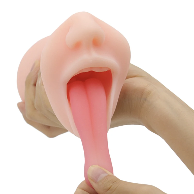Реалистичная Глубокая глотка Вагина оральная чашка Мужской мастурбатор