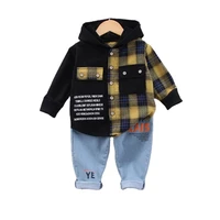 new spring children fashion clothes baby boy girls caartoon shirt pants 2pcssets kids infant clothing toddler casual sportswear