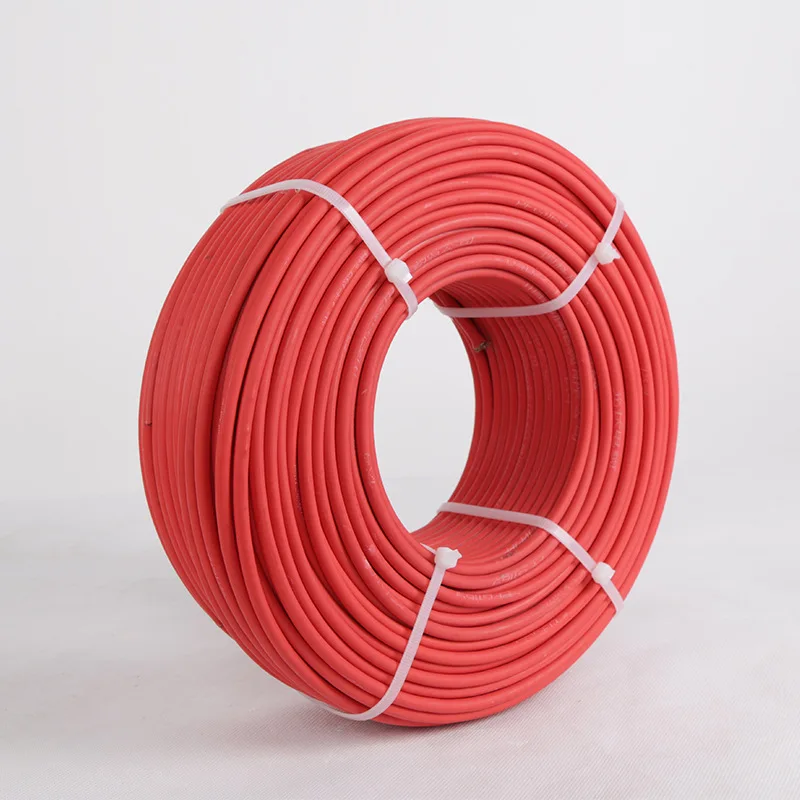 100 м/рулон фотоэлектрический кабель PV солнечная кабельная система 6 0 sqmm 10AWG