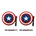 Защитный футляр для наушников для Airpods тапочки в виде персонажа аниме 3D силиконовые наушники защитную крышку корпуса для мальчиков Airpod 2  Pro