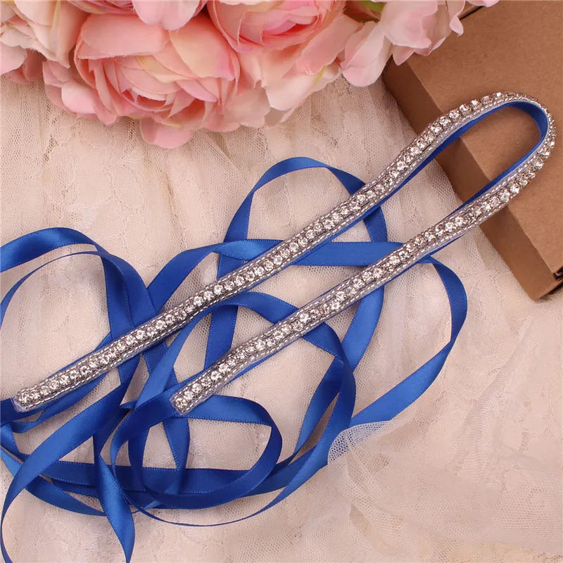 Серебряный свадебный пояс Стразы с кристаллами и жемчугом для свадебных платьев