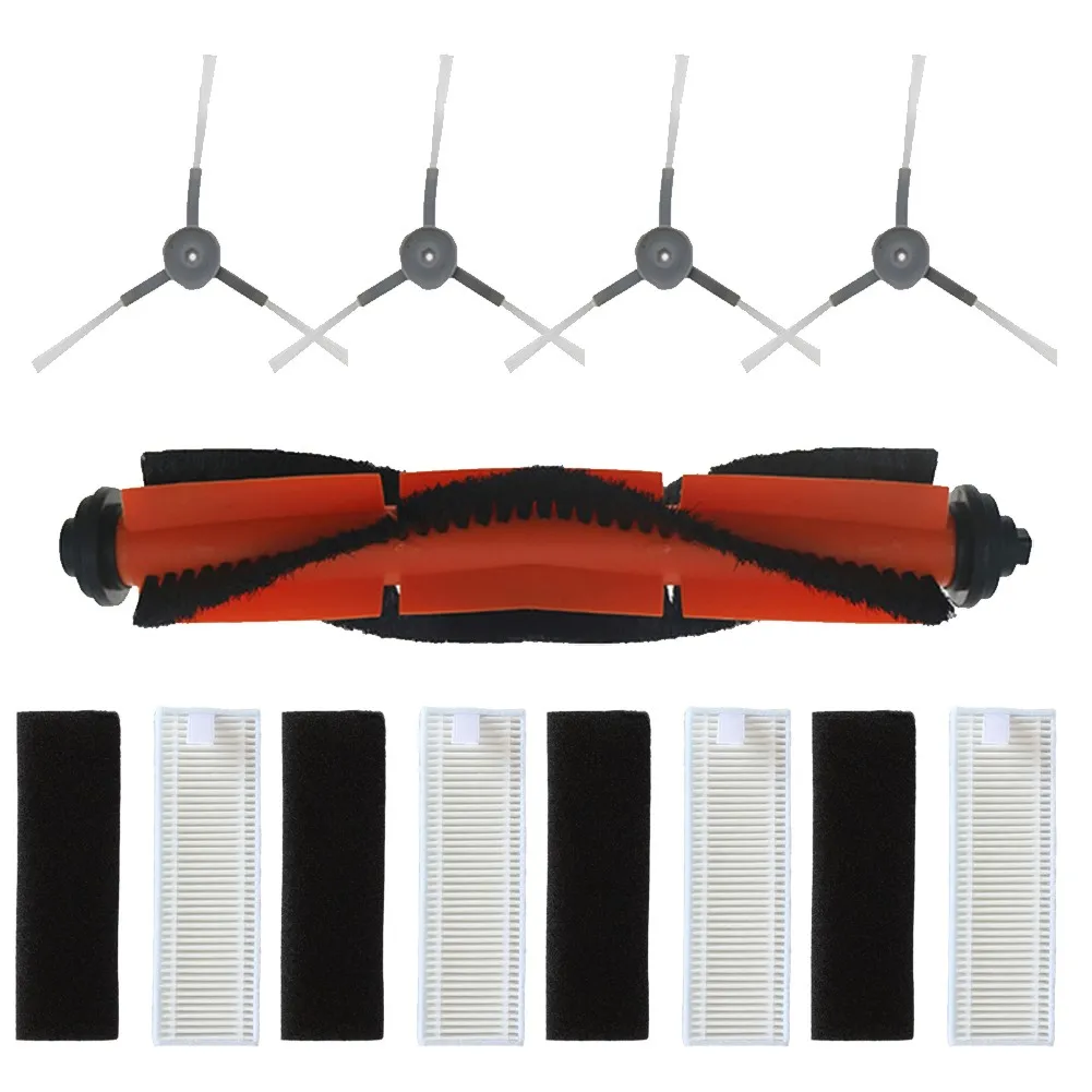 

9pcs/set Main Side Brush Filter Replacement Kit For Mijia G1 MJSTG1 Vacuum Cleaner\\\\\\'s Washable Cleaning Parts