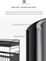 Kitchen Sink Shelf Push-pull Drawer Storage Rack Floor-standing Cabinet Finishing Rack Multi-layer Space Strong Load-bearing