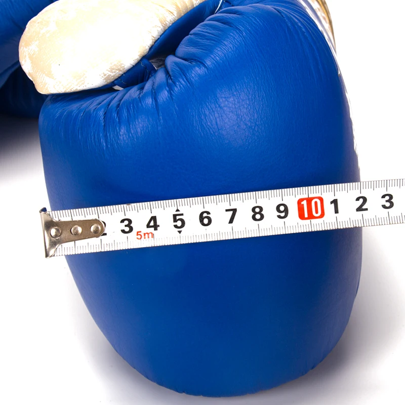 Тайские Ветеран ТКБ воловья кожа король Муай перчатки для тайского бокса боевой