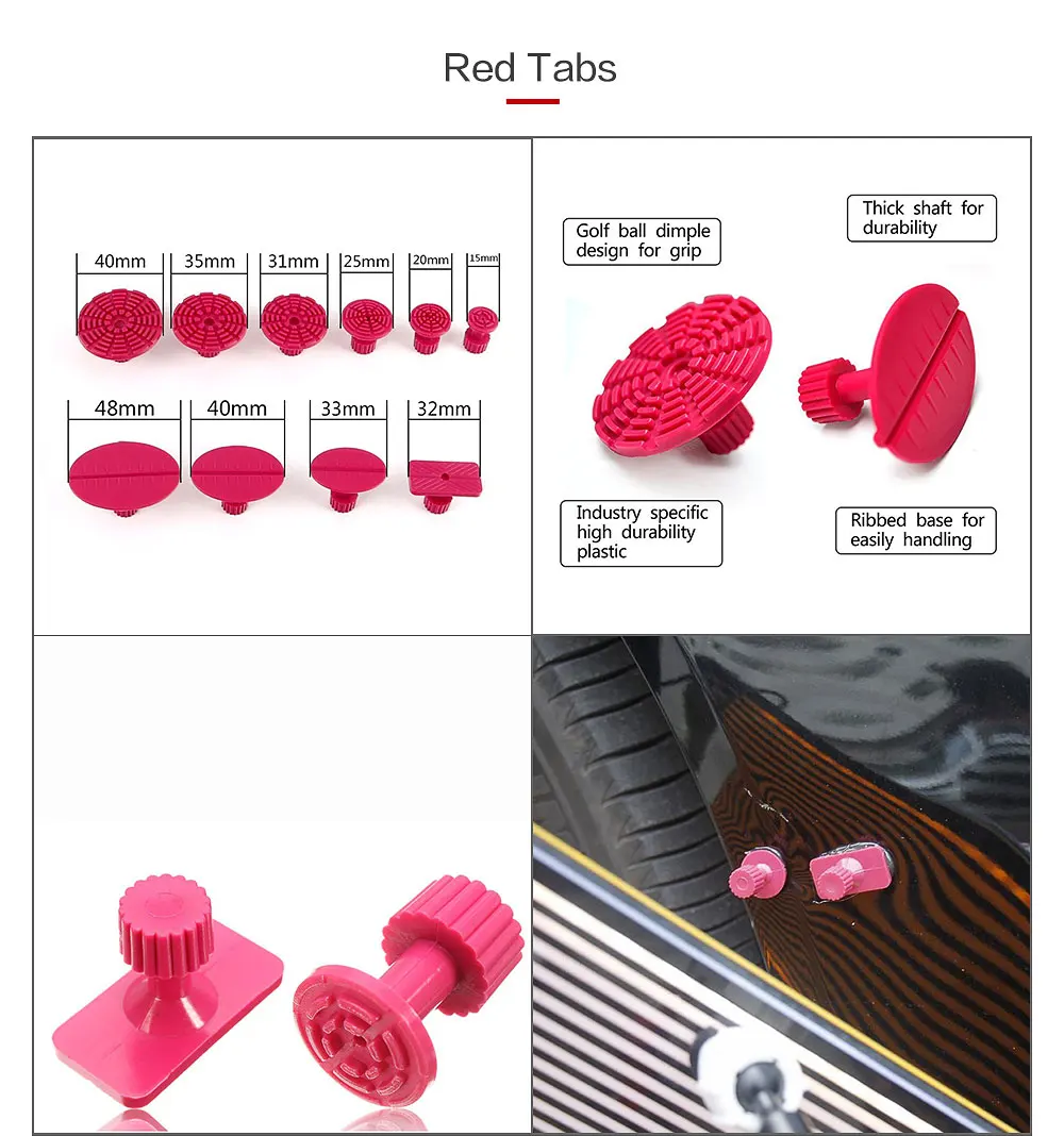 melhor Ferramentas Do Carro Auto Corpo Paintless Dent Repair Tools Kit Extrator Dent Repair Martelo Toque Para Baixo Extrator Cola Guias Conjunto De Ferramentas Manuais