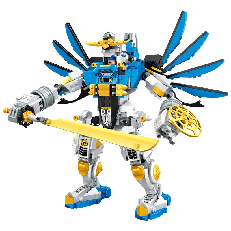 

Stared Plan X Tie Wars Stock Lepining Fighter Building Blocks Deformation Robot Mecha Warrior Children Toys Gift