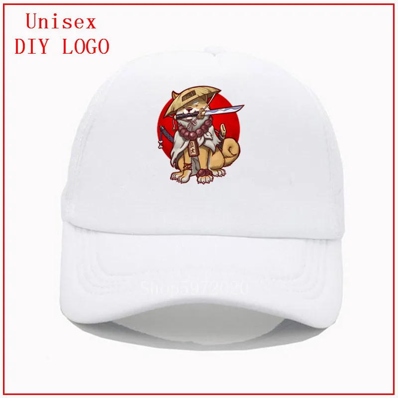 Собака Шиба ину самура Акита Япония Ронин кавайи черная Жизнь Материя Кепка