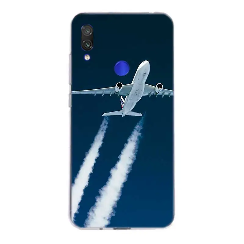 Самолет Сотовая связь силиконовый чехол для спортивной камеры Xiao mi Red Note 7 6 Pro 5 4 4X