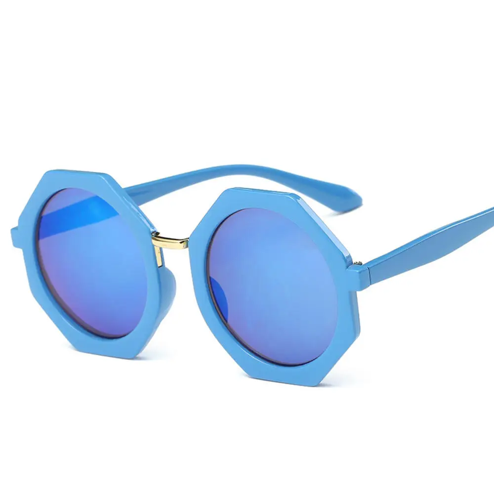 

Retro Round Sunglasses Kids Vintage Brand Frame Sunglasses Baby Wild British Style Metal Sunglasses