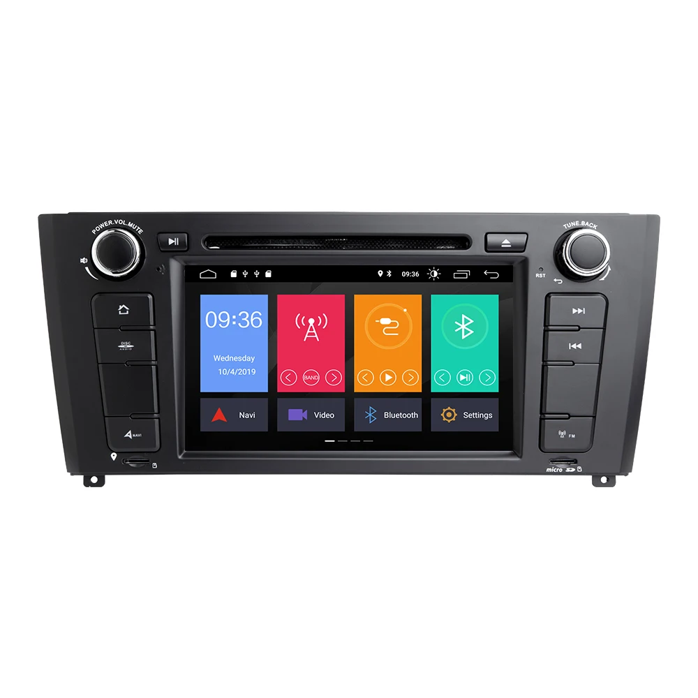 IPS DSP Авторадио 1 Din Android 10 автомобильный DVD-плеер для BMW E87 серия E88 E82 E81 I20