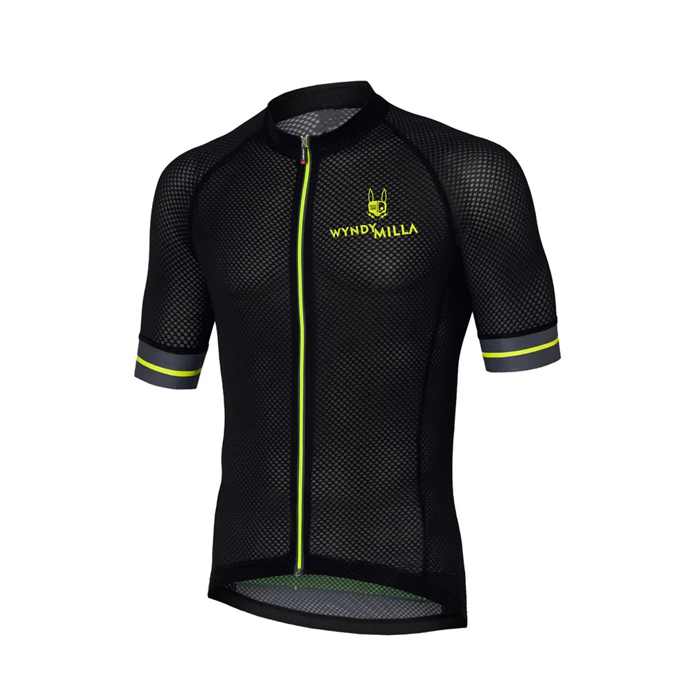WYNDYMILLA Летние Велоспорт Джерси дышащий MTB короткий рукав рубашки футболка для