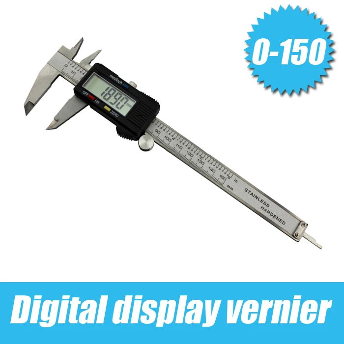 

Mini Digital Caliper,150 mm 6" Digital CALIPER VERNIER GAUGE MICROMETER,Stainless Steel Measurement Jewelry Tool goldsmith