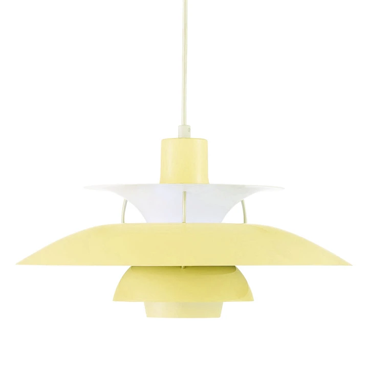 Nordic PH5 Creative Led Penddant Lights for Bedroom Living Room Kitchen Modern Decor Lamp Fixtures Vintage Luminaire Suspension - Body Color: C
