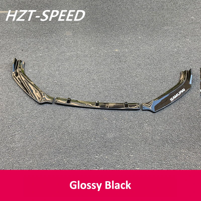 Комплект для кузова автомобиля из АБС-пластика 3 шт. передний бампер спойлер