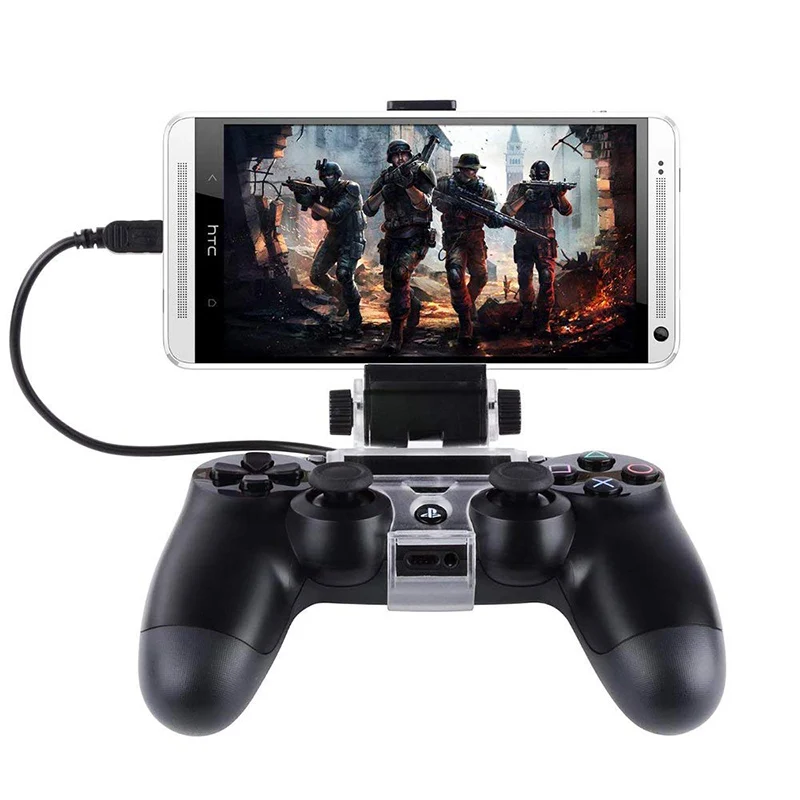 Модернизированная версия складной держатель геймпада для PS4 Slim Pro регулируемый угол подставка поддержка 6 дюймов контроллер мобильного телефона джойстик