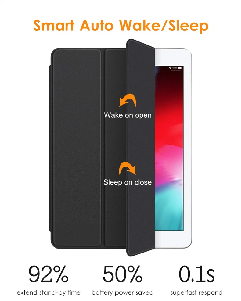 Чехол для iPad Air 3, для iPad Pro 10,5 дюймов, трехслойный, с подставкой, волшебная мягкая задняя крышка, смарт-чехол для iPad Air 3 поколения, 10,5 дюймов