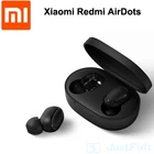 Беспроводные Bluetooth 5,0 наушники Xiaomi Redmi Airdots, TWS, стерео, с басами, с микрофоном, громкая связь, управление ии