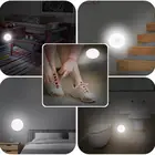 Светодиодный ночсветильник с датчиком движения, энергосберегающая умная Индукционная лампа с USB-зарядкой для спальни, ванной, лестницы, 1 шт.