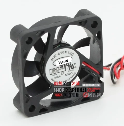 

For EMACRO For TT MW-410M12C DC 12V 0.09A 2-wire 40x40x10mm Server Cooling Fan