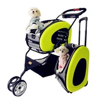 ibiyaya 5 in 1 eva pet carrier hight quality pet cat strollerdog strollers easy for travel 5 colours available