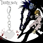 Металлические серьги-подвески в стиле аниме Death Note