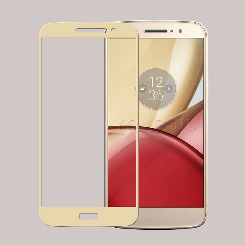 Закаленное стекло для MOTO M XT1662/63 полное покрытие 9H Взрывозащищенная защитная