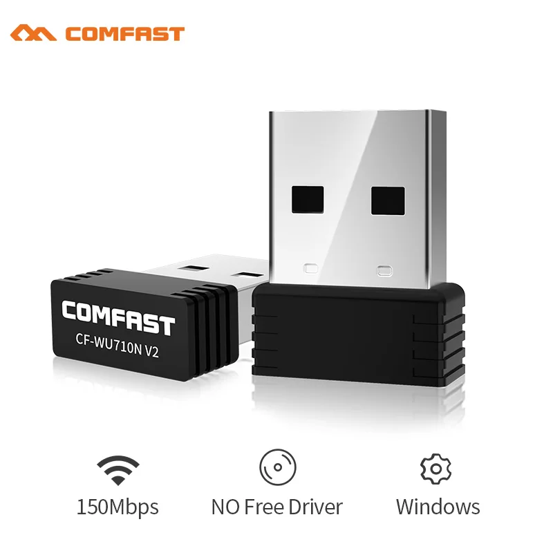 

Беспроводная Wi-Fi сетевая карта Dongle Mini USB 802.11n 150 Мбит/с, Bluetooth-приемник, сетевой адаптер для ПК, ноутбука, Windows, MAC