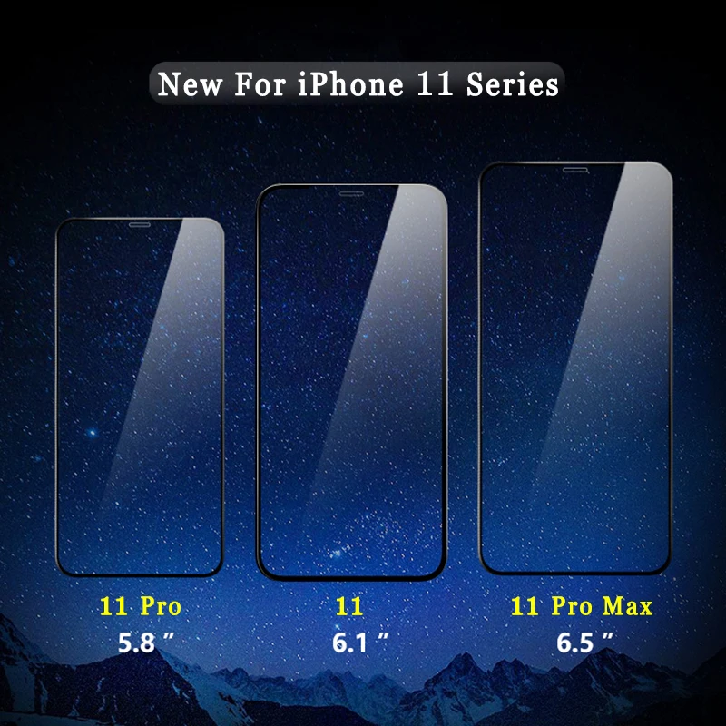 Защитное стекло, бронированное для Apple iphone 11 Pro Max, защитная пленка для экрана iphone 11 iphone 11pro 11pro 11promax pro11