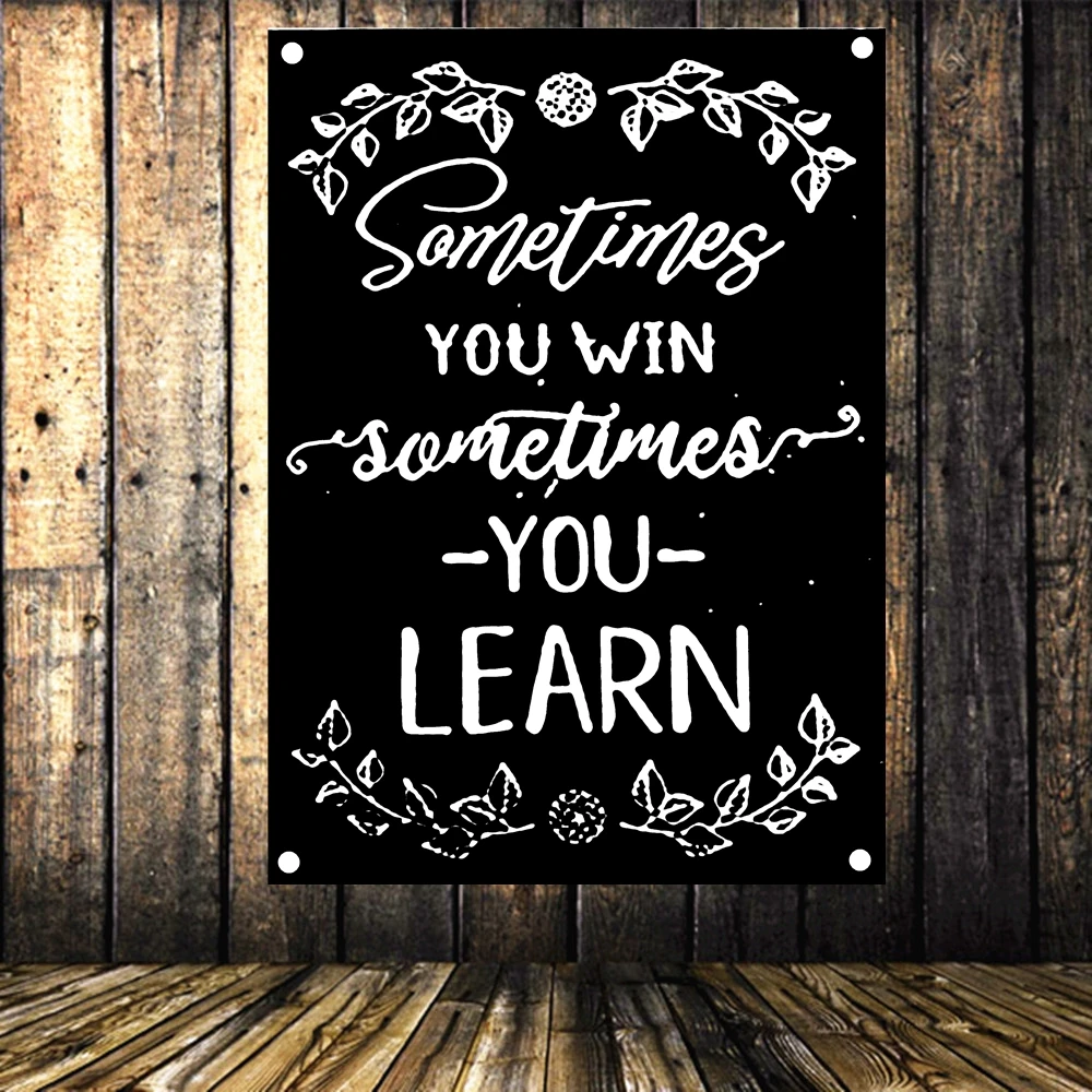 Винтажные мотивирующие постеры с историческими цитатами флаги и баннеры гобелен