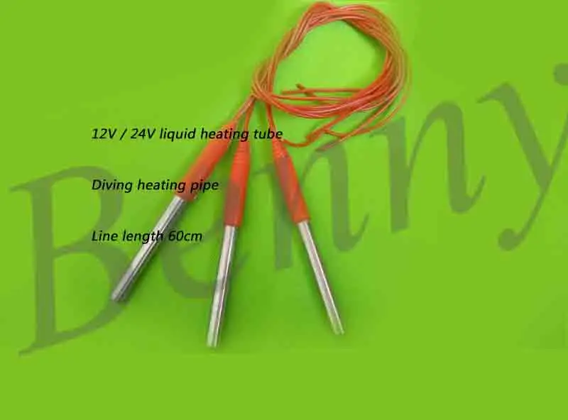 Водонепроницаемая нагревательная трубка постоянного тока 5 в 12 В 24 36