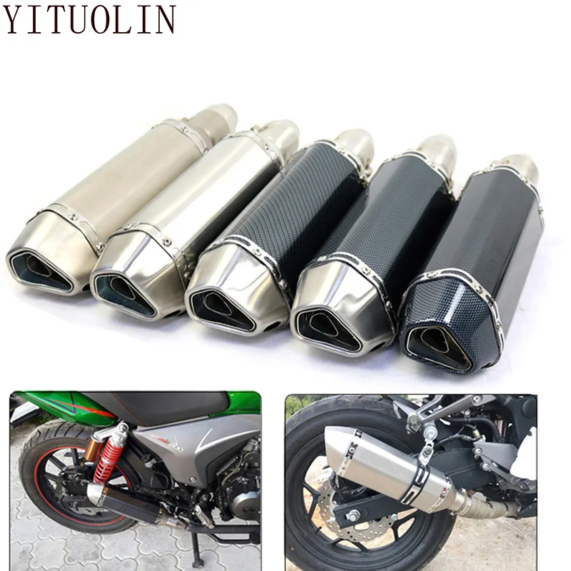 

51MM Motorcycle Exhaust DB Killer Muffler For SUZUKI LTZ 400 GSXR 750 HAYABUSA SV1000 GLADIUS GS 500 BANDIT 600 K6 GSF 650 M109R