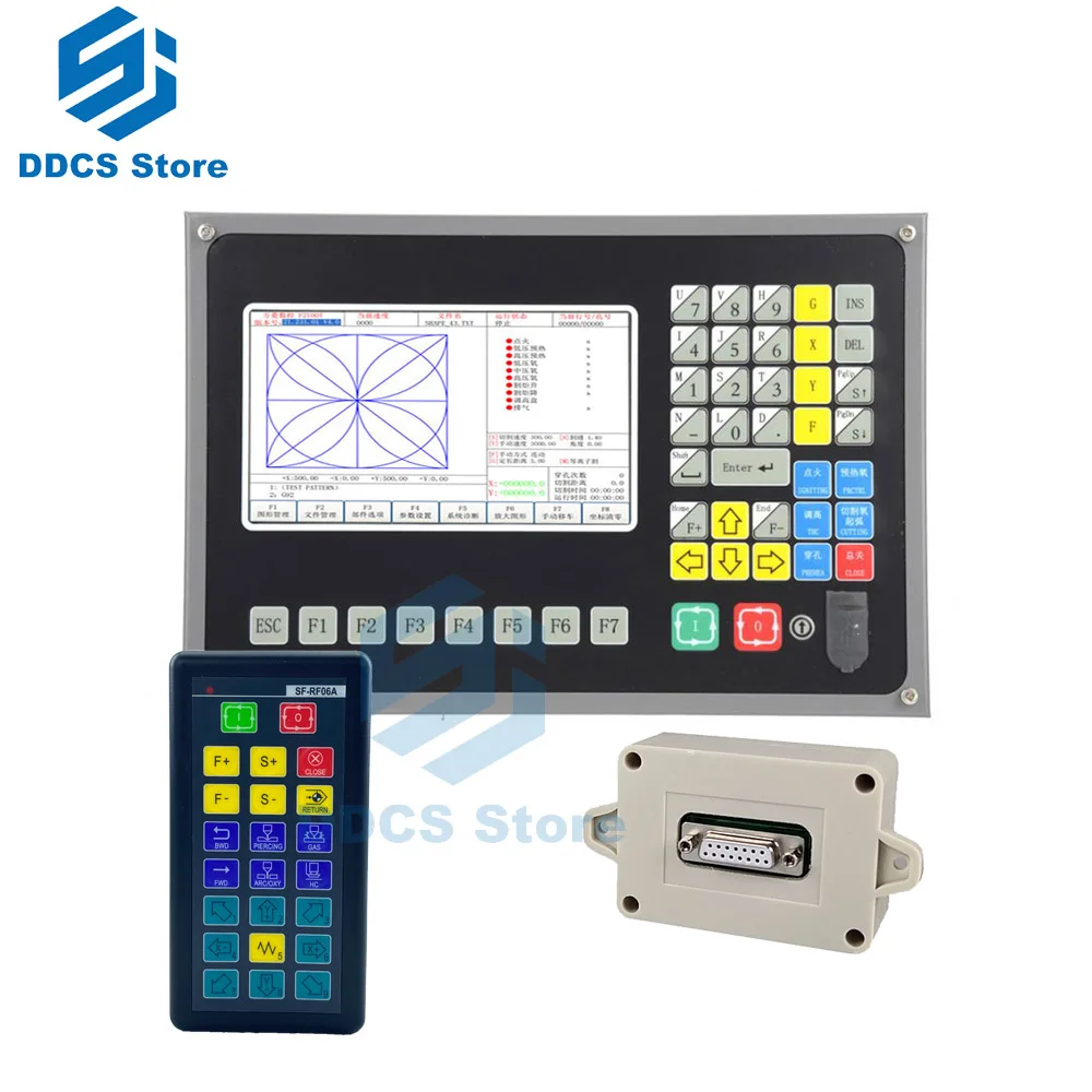 Plasma flame cutting motion control system SF-2100C Water cutting Laser cutting machine controller Compatible with StarCAM, FAS