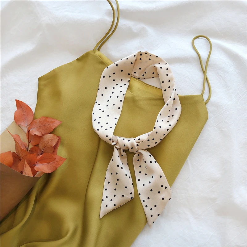 Шарф Luna &amp Dolphin женский длинный шифоновый Шелковый бандан красного цвета в