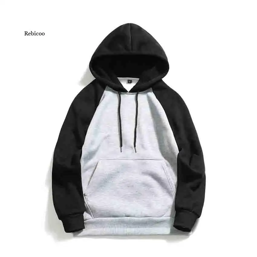 

Fashion Brand Men Hoodies Top Autumn Male Splice Pullover Hoodies Mens Sweatshirts Hoodie Clothing