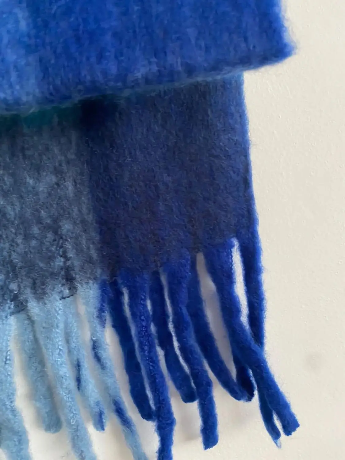 

Gradient Color Women's Scarf Soft Plaid Warm Scarfs withTassels 2020 Autumn Winter New