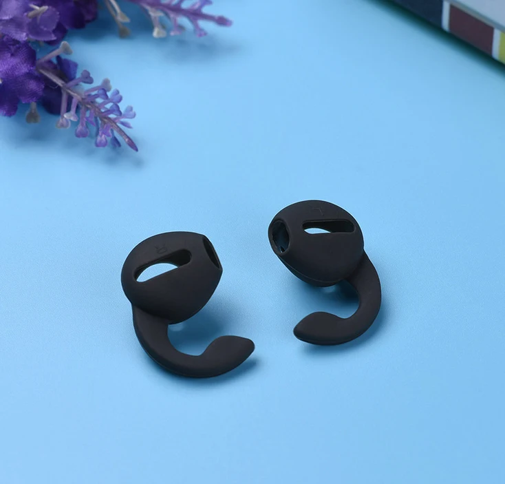 1 Pair Soft Silicone Protective Earhooks For AirPods Anti-slip Ear Hook Earphone Holders Cover Case for Xiaomi Buds Headset | Электроника