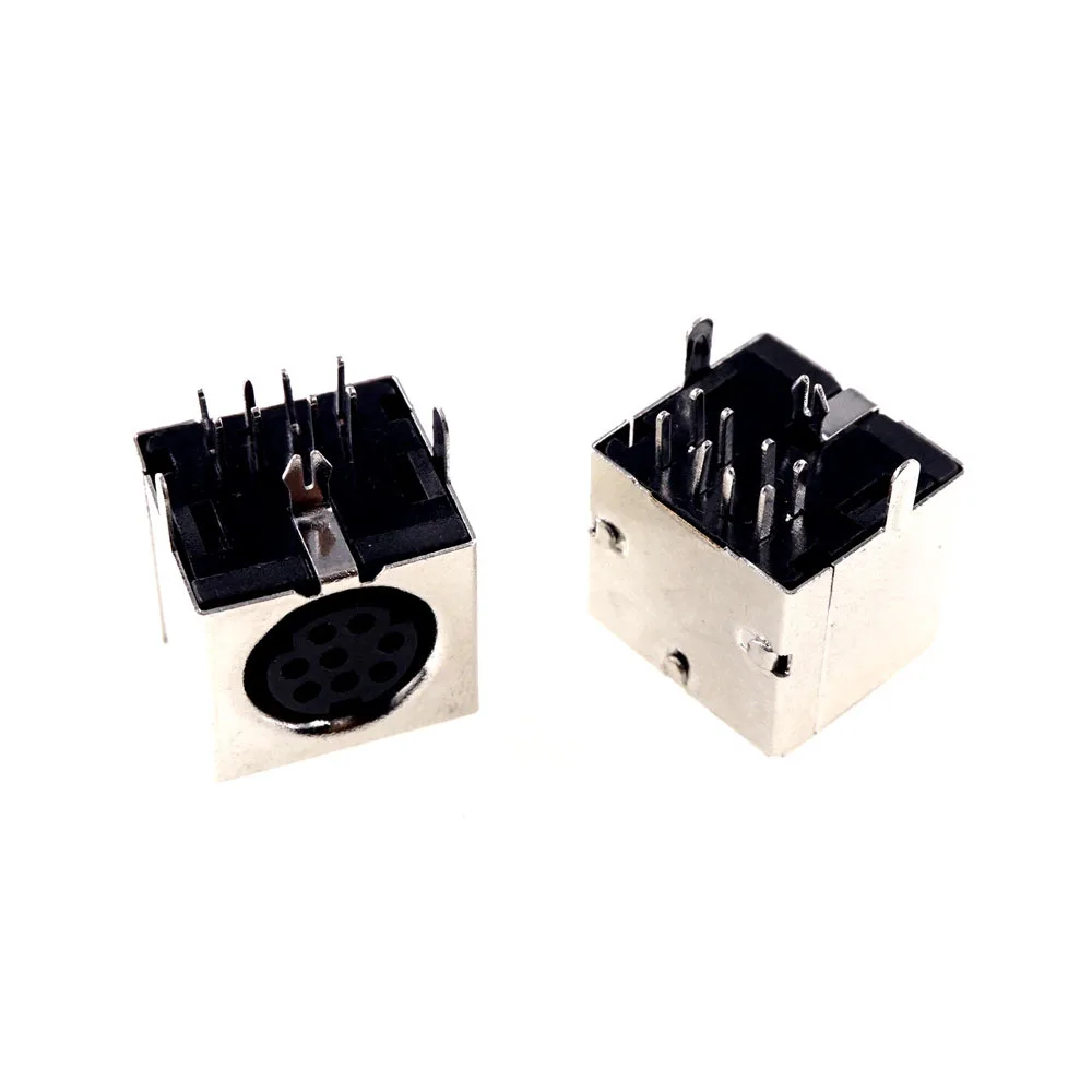 5 шт. разъёмы для монтажа печатной платы 8 контактов|socket connector|l connectorsocket |
