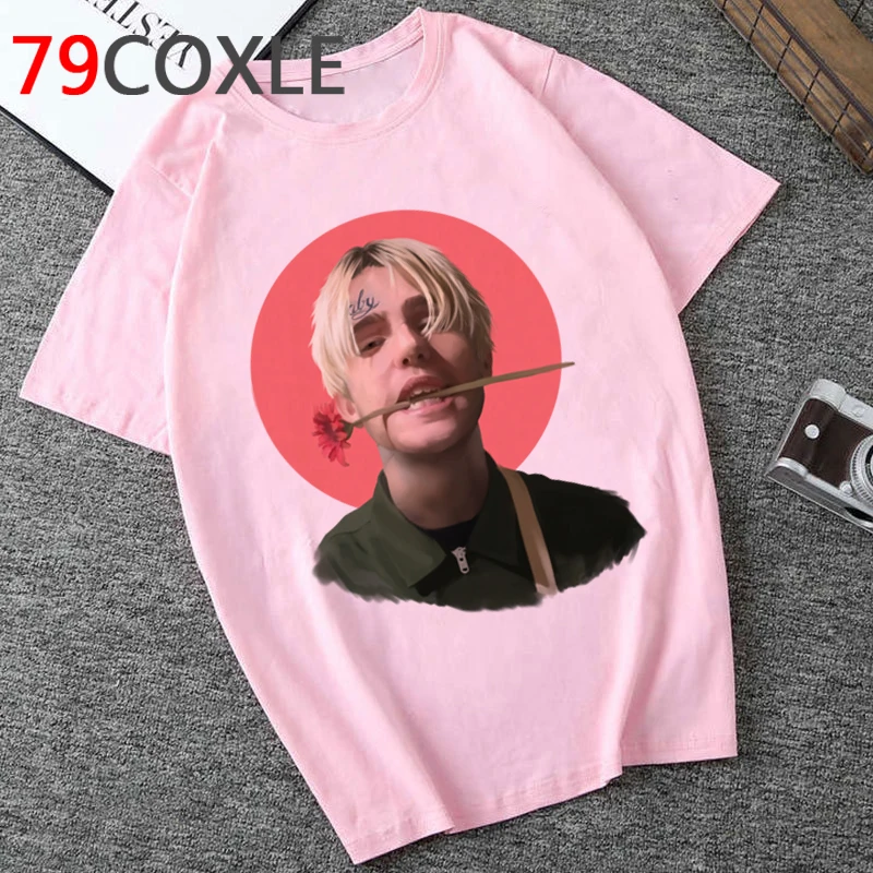 

Lil Peep t shirt men print 2021 kawaii couple streetwear top tees clothes tumblr