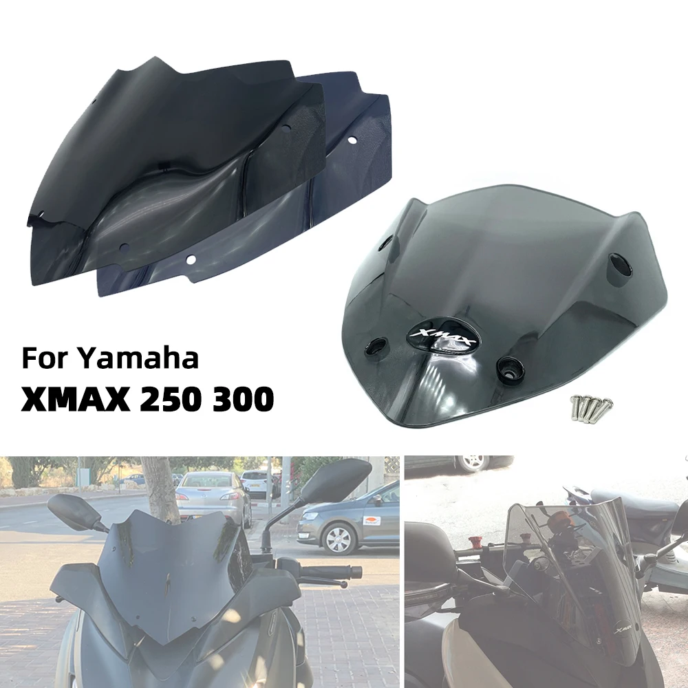 

Xmax300 Xmax250 Xmax125 Motorcycle Windscreen Windshield Wind Screen Shield Deflector For Yamaha Xmax 300 250 125 2018 2019