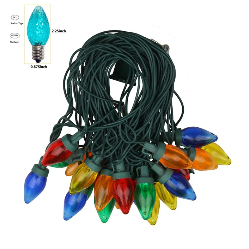 

25FT LED Decorative String Lights Waterproof Fairy Garland LED Ball Decorative String Lights For Xmas Tree Wedding Home Decor