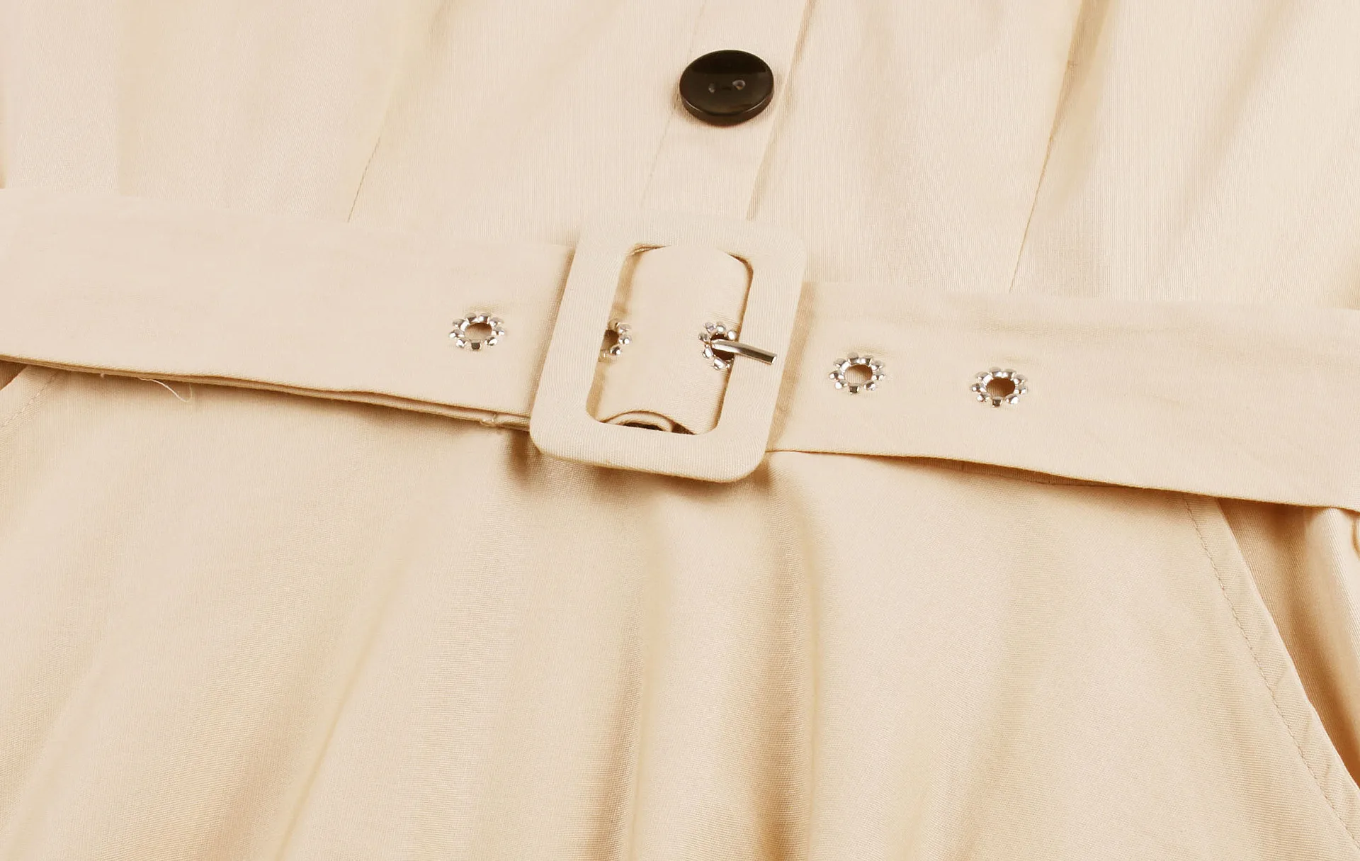 

S-4XL Solid Color Dress Plus Size Womens Clothing Square Collar Short Sleeve Matching Belt Button Fashion Elegant Dress 2021 New