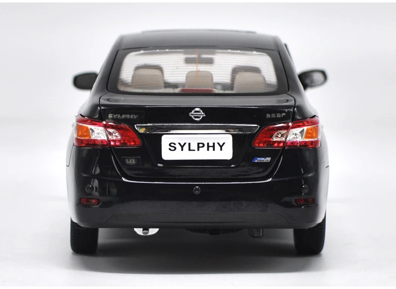 Высокое качество 1:18 Sylphy модель из цинкового сплава, имитация литого металла седан модель коллекция, Изысканные Подарки