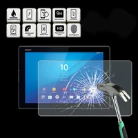 for sony xperia z4 lte 10 1 tablet tempered glass screen protector cover anti fingerprint screen film protector guard cover
