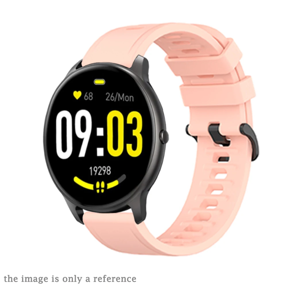 

AGPTEK LW11 Smart Watch Silicone Strap Wristband Replacement for KOSPET Prime Magic 2 SE Soft Loop Waterproof 22MM