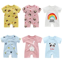 toddler baby clothes summer short sleeve jumpsuit boygirl kids baby rompers cotton jumpsuit new born baby clothes
