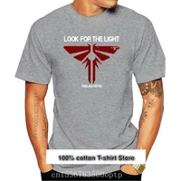camiseta negra the last of us look for the light fireflies camiseta de talla grande s hasta 3xl novedad de 2021